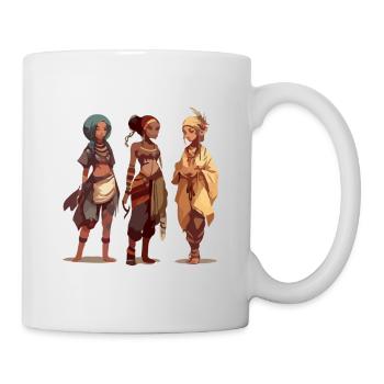 Frauen der Welt - Tasse - Weiß - Rechts