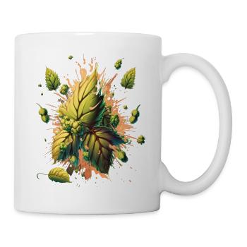 Craft beer with hops explosion - Mug - white - Right