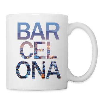 BARCELONA - Mug blanc - blanc - Droite
