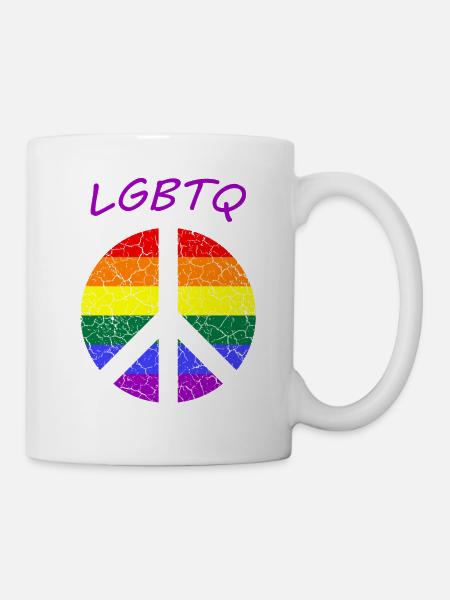 Lgbtq LGBT - Tasse - Weiß