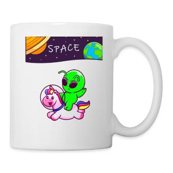 Raum - Tasse - Weiß - Rechts