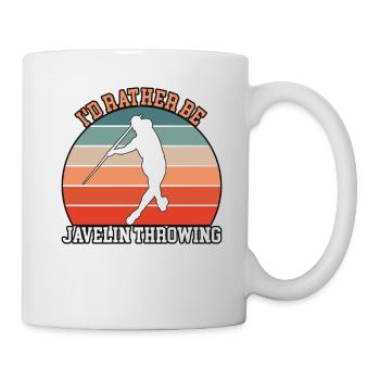 Plutôt lancer du javelot - Mug blanc - blanc - Droite