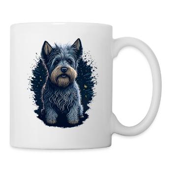 West Highland White Terrier Westie - Mug blanc - blanc - Droite