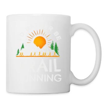 Trail Runner Running Jogging Jogger I Gift - Mug - white - Right