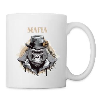 Die wahre Mafia - Tasse - Weiß - Rechts