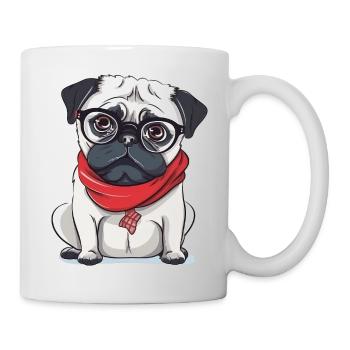 Pug - Mug - white - Right