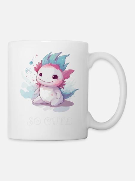 Iki l'axolotl - Mug blanc - blanc