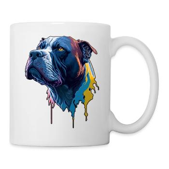 Colorful Dog - Tasse - Weiß - Rechts
