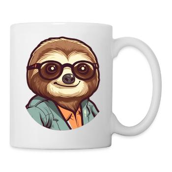 Sloth Geek - Mug - white - Right
