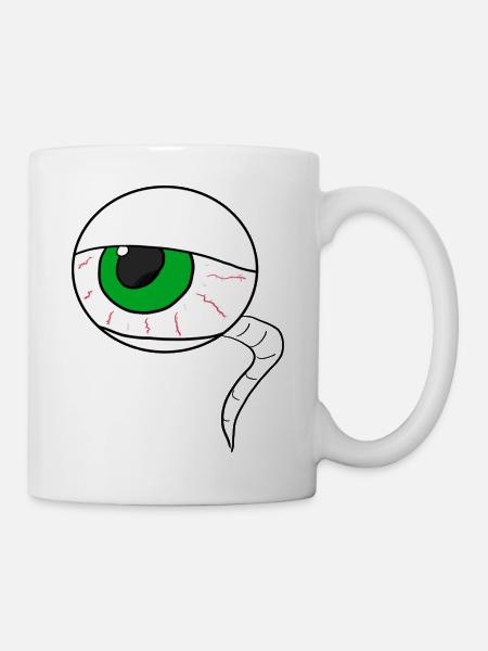 Oeil - Mug blanc - blanc