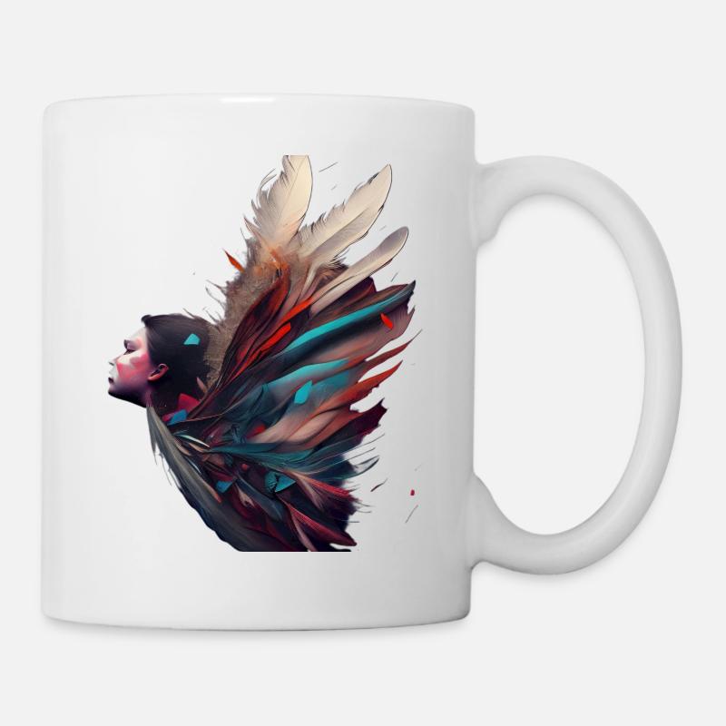 Häuptling - Tasse - Weiß
