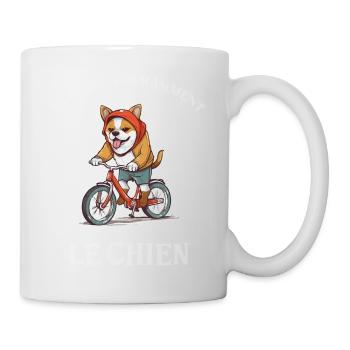 Je parle couramment le chien - Mug blanc - blanc - Droite