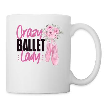 Ballet Dancer Dance Girl Ballerina - Mug - white - Right