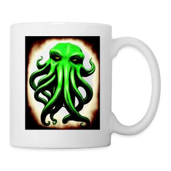 Octopus #003 - Tasse - Weiß - Rechts