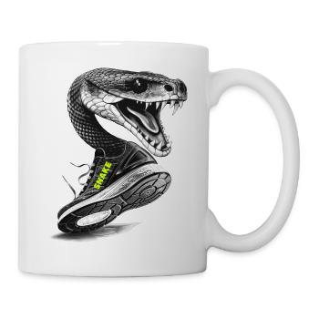 snake - Tasse - Weiß - Rechts