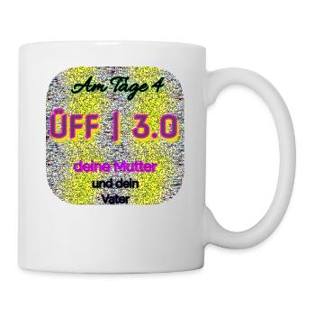 Üff | 3.0 - Club WoW - Tasse - Weiß - Rechts