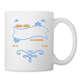 demonstration cookies lustiger spruch doggie - Tasse - Weiß - Rechts