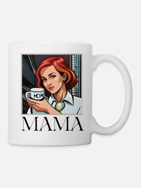 Mum - Tasse - Weiß