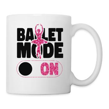 Ballet Dancer Dance Girl Ballerina - Tasse - Weiß - Rechts