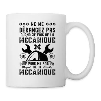 Humour mécanicien 7 - Mug blanc - blanc - Droite