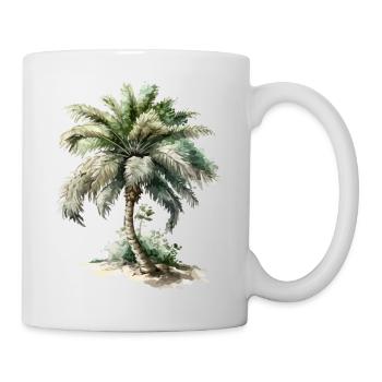 The palm tree - Mug - white - Right