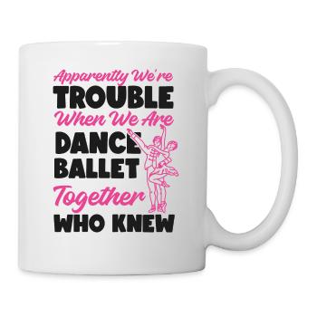 Ballet Danseuse Danse Ballerine - Mug blanc - blanc - Droite