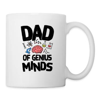 Le père de l' de génie Le père scientifique - Mug blanc - blanc - Droite
