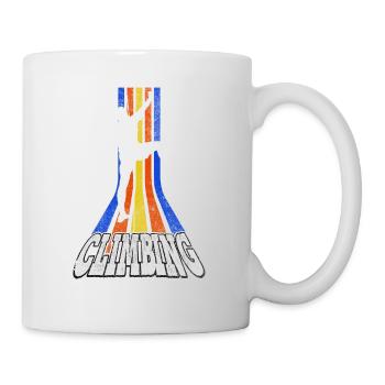 Escalade Escalade Montagnes Alpinisme Sport Vintage - Mug blanc - blanc - Droite