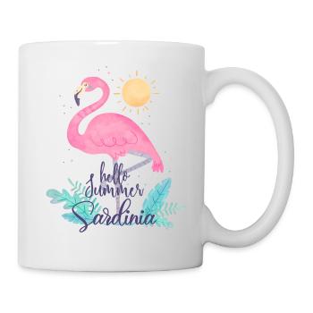 Bonjour Été Sardaigne - Mug blanc - blanc - Droite