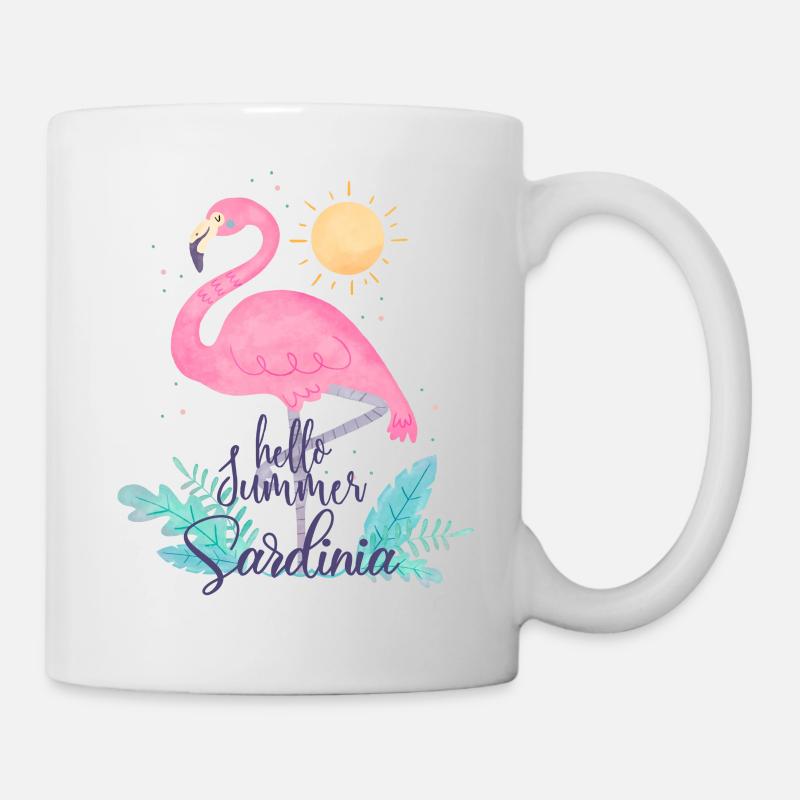 Bonjour Été Sardaigne - Mug blanc - blanc
