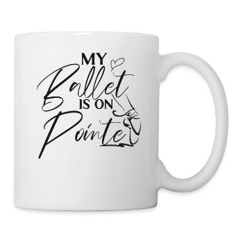 Ballet Danseuse Danse Ballerine - Mug blanc - blanc - Droite