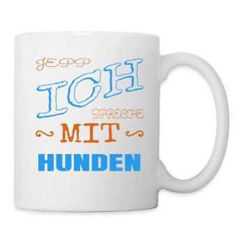 humor chihuahua lieben hundeliebhaber boxer - Tasse - Weiß - Rechts