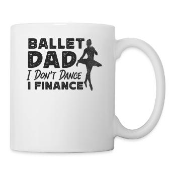 Ballet Dancer Dance Girl Ballerina - Mug - white - Right