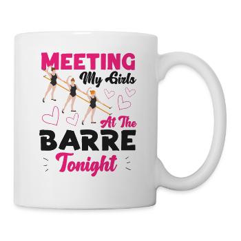 Ballet Danseuse Danse Ballerine - Mug blanc - blanc - Droite