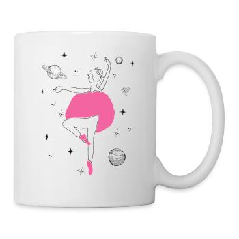 Ballet Dancer Dance Girl Ballerina - Tasse - Weiß - Rechts