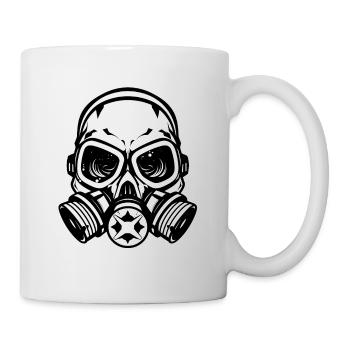 Toxic Dance Skull - Mug - white - Right