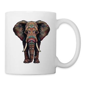 Indian Elephant - Mug - white - Right