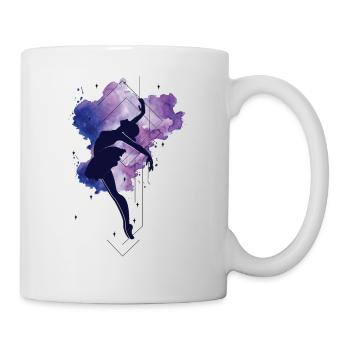 Ballet Dancer Dance Girl Ballerina - Mug - white - Right