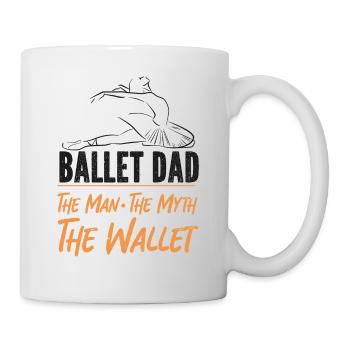 Ballet Dancer Dance Girl Ballerina - Mug - white - Right