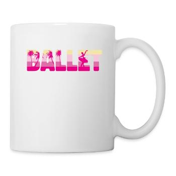 Ballet Danseuse Danse Ballerine - Mug blanc - blanc - Droite