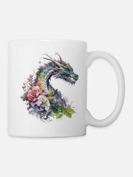 Dragon japonais - Mug blanc - blanc