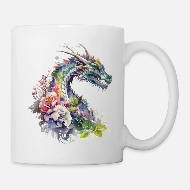 Dragon japonais - Mug blanc - blanc