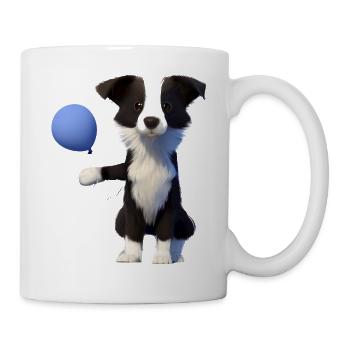 Hundehalter Border Collie Hunde Hundeliebhaber - Tasse - Weiß - Rechts