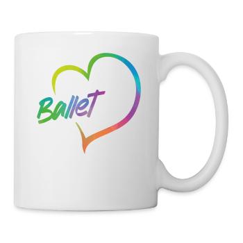 Ballet Dancer Dance Girl Ballerina - Tasse - Weiß - Rechts