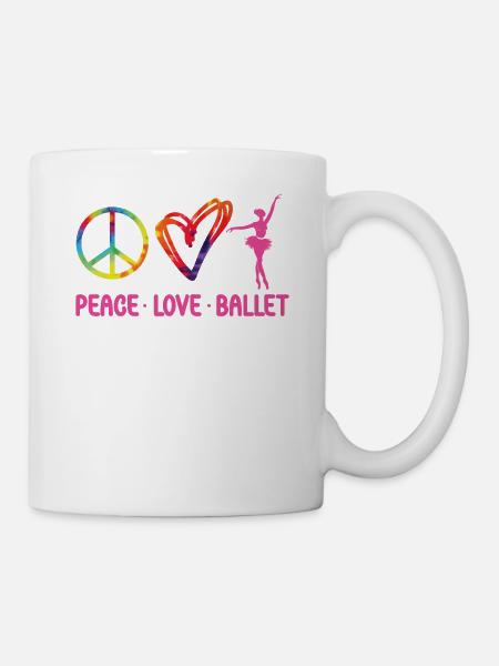 Ballet Danseuse Danse Ballerine - Mug blanc - blanc