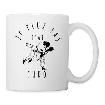 judo - Je peux pas, j'ai Judo best-seller - Mug blanc - blanc - Droite