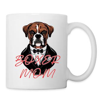 BOXER MOM - Mug - white - Right