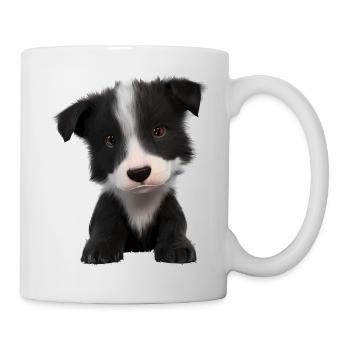 Hundehalter Border Collie Hunde Hundeliebhaber - Tasse - Weiß - Rechts
