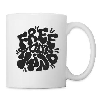 free your mind - Mug - white - Right