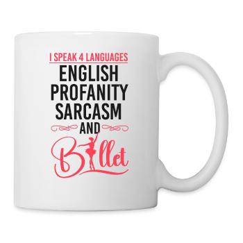 Ballet Danseuse Danse Ballerine - Mug blanc - blanc - Droite